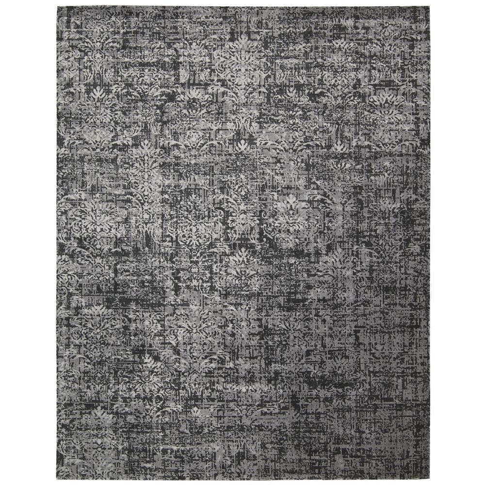 Nourison TWI04 Twilight 12 Ft. X 15 Ft. Rectangle Rug in Onyx